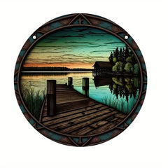 Bridge Suncatcher Window Wall Hanging Ornament