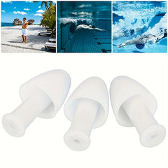 Waterproof Silicone Earplugs for Swimming Diving Bath