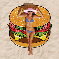 Microfiber Beach Towel Water Absorbent Blanket