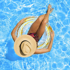 Inflatable Swimming Rings for Kids & Adults - Beach & Pool Parties