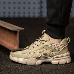 Puncture-Proof Safety Shoes for Work and Construction