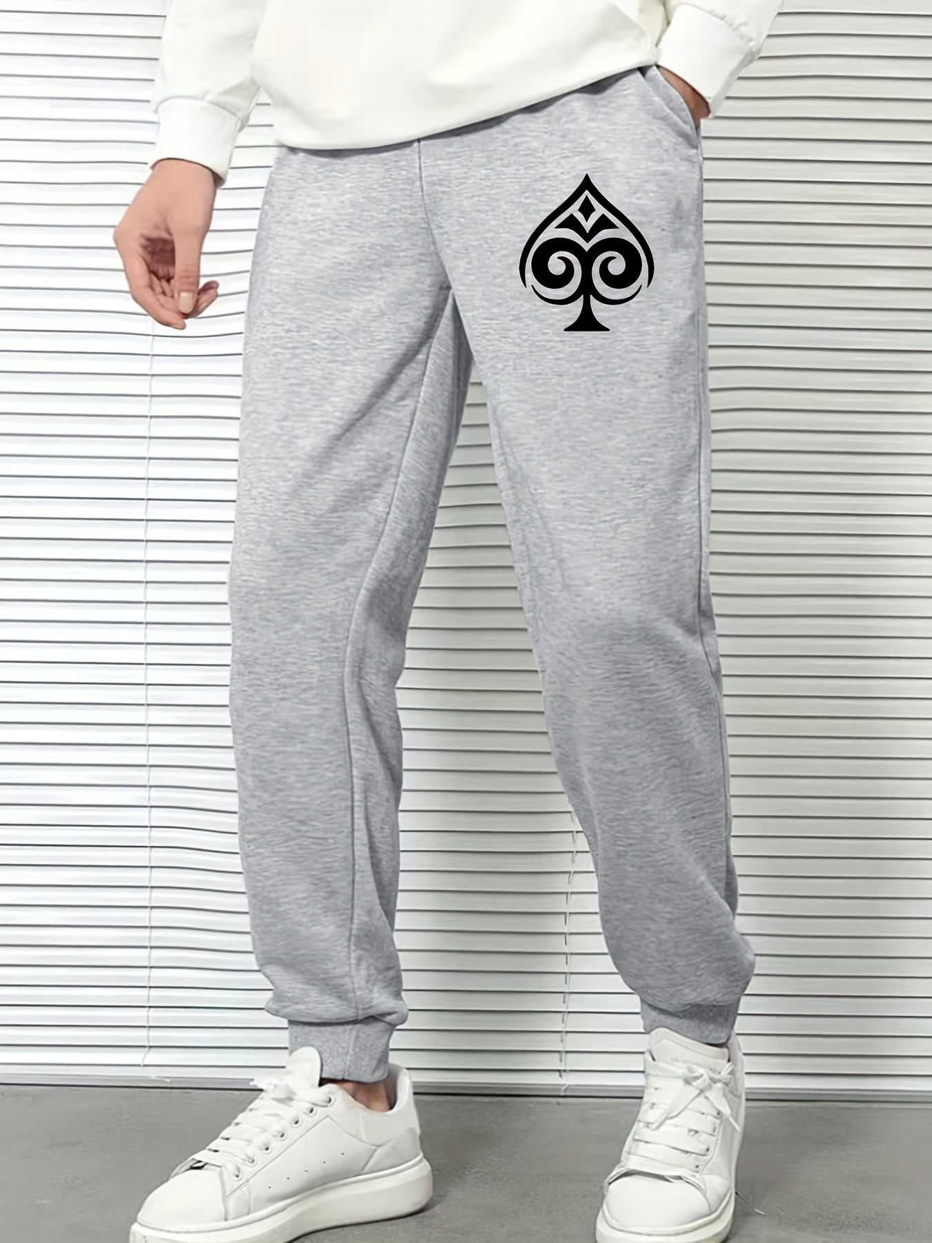 Men's Spade Sports Pants Casual Jogging Trousers Comfortable Joggers
