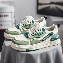 Men's Non Slip Street Style Skate Shoes Casual Lace Up Sneakers