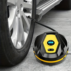 Portable 12V Car Tire Inflator Pump for Sedans - Quick & Easy to Use