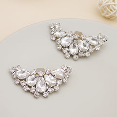 Rhinestone Shoe Clips DIY Floral Shoe Buckle Wedding Party