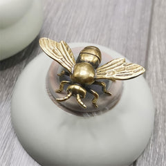 Brass Bee Small Ornaments Handcrafted Desk Decoration Gift