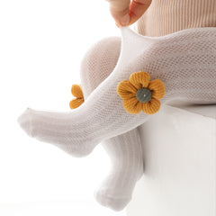 Baby Girls Flower Leggings Socks Autumn Winter