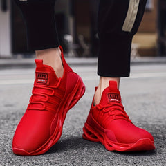Men's Slip on Blade Sneakers Lightweight Breathable Athletic Shoes