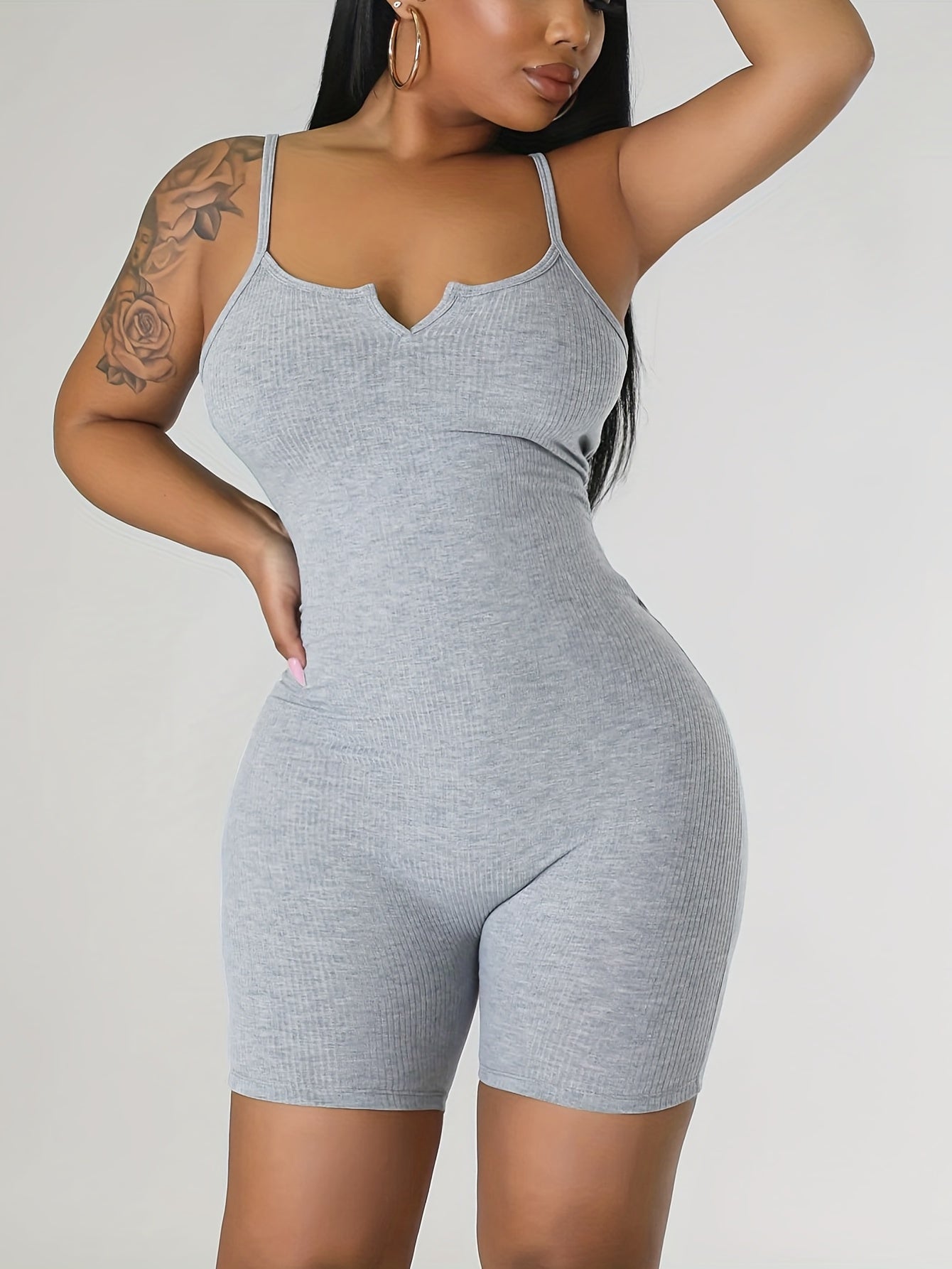 Sexy Spaghetti Jumpsuit Slim Short Summer Jumpsuit