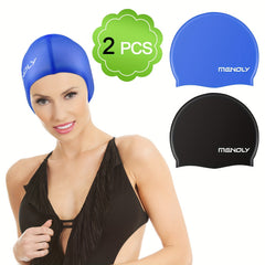 Silicone Swimming Caps for Kids & Adults