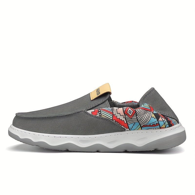 Men's Lightweight Slip On Canvas Shoes Casual Flats