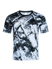 Men's Graphic T shirt Casual 3D Print Short Sleeves