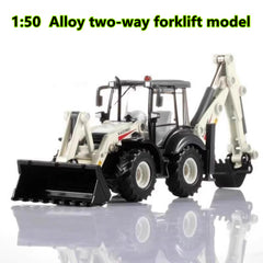 1:50 Scale Two-way Bulldozer Excavator Model