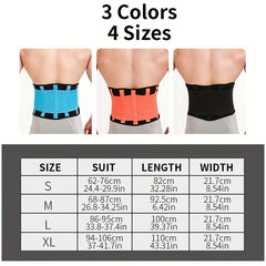 Waist Support Belt Back Waist Trainer Trimmer Belt Gym Protector