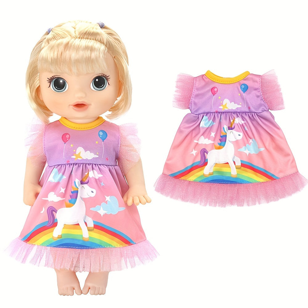 Fashionable Doll Clothing Set for 12-Inch Reborn Toy Dolls