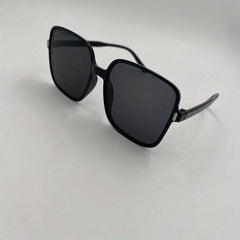 Oversized Square Sunglasses Casual Gradient Glasses UV400
