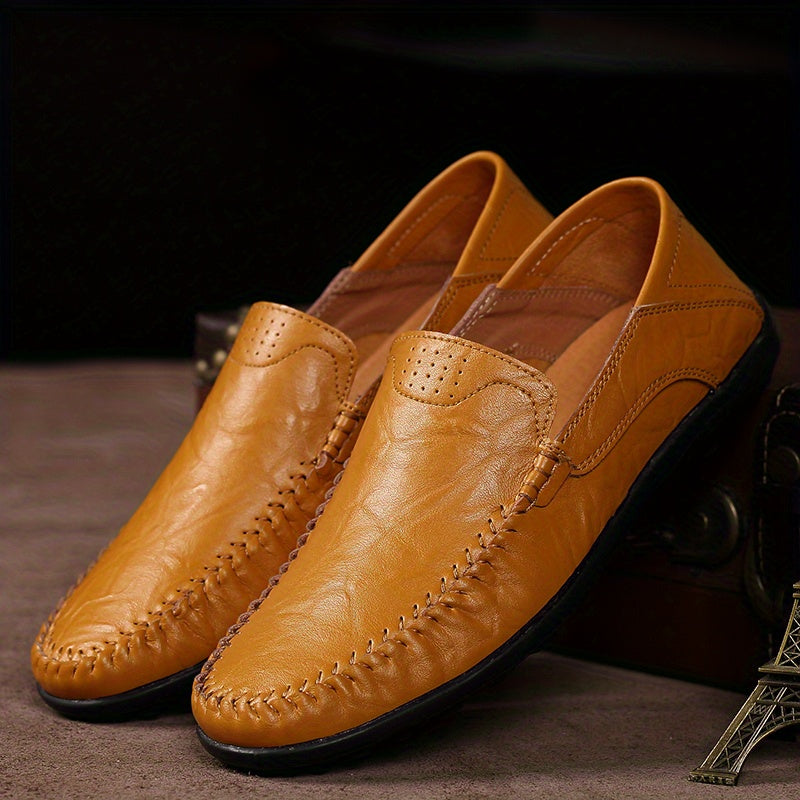 Men's Moc Toe Loafer Shoes Non slip Slip On Shoes Spring And Summer