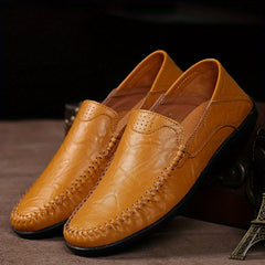 Men's Moc Toe Loafer Shoes Non slip Slip On Shoes Spring And Summer