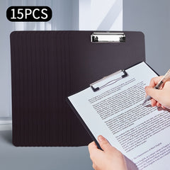 15pcs School File Folder Plastic A4 Paper Folder Office Supplies