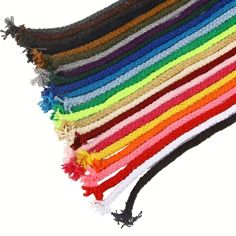 Colorful Cotton Rope Waistband Drawstring DIY Material 5.5yd