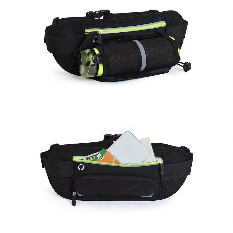 Sports Waist Bag for Men and Women with Phone Pouch