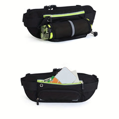 Sports Waist Bag for Men and Women with Phone Pouch