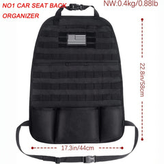 Car Seat Back Organizer with Multiple Pockets for Truck SUV MPV Van
