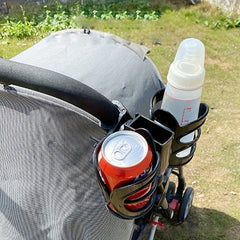 Convenient Stroller Cup Holder & Adjustable Handlebar Accessory