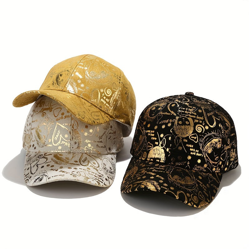 Graffiti Jacquard Baseball Cap Hip hop Dad Hat Unisex Sports Hat
