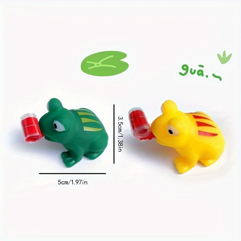 Funny Frog Toys with Tongue Out Durable Rubber Party Favors for Ages 6