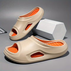 Men's Massage Cloud Slippers Lightweight Open Toe Shoes