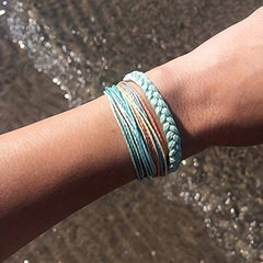Adjustable Waterproof Bracelet Set Boho Style Colorful Bracelets For Girls