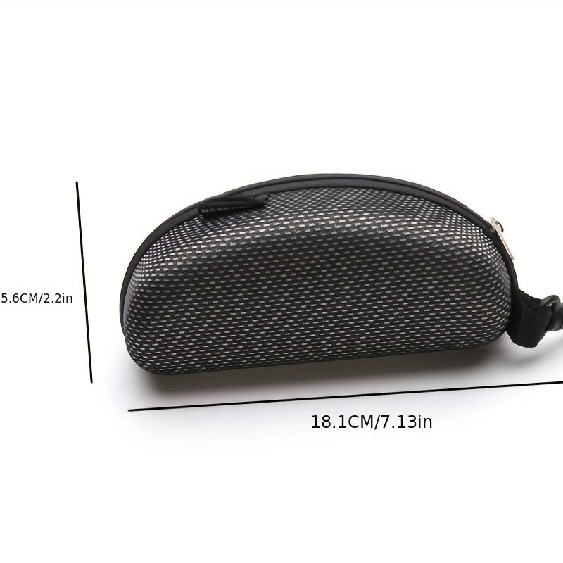 Zipper Sunglasses Case Men Women Eyeglasses Box