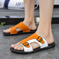 Men's Non Slip Sandals Wear resistant Comfy Beach Shoes Summer