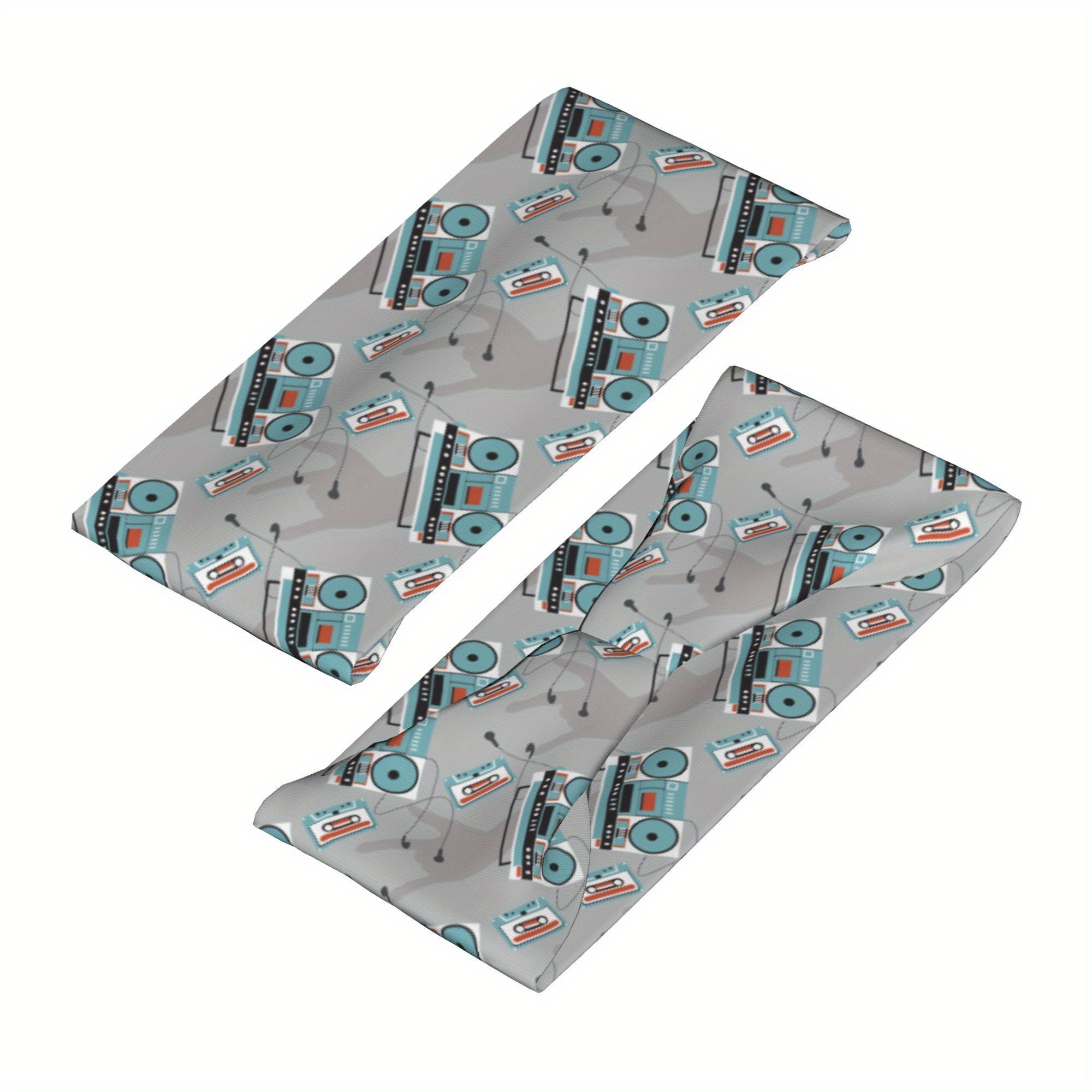 Men's Non Slip Grip Teal Headband for Gym & Running