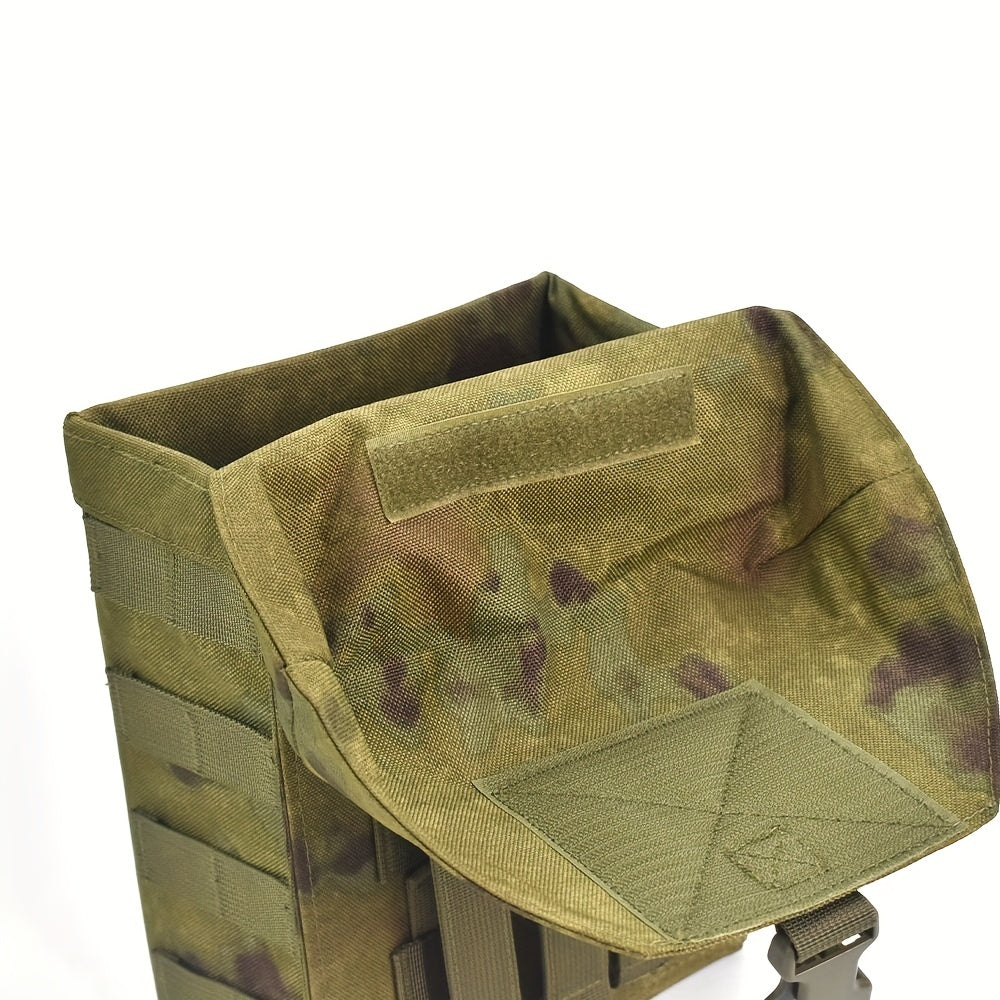 1000D Large Capacity Tactical Molle Pack Accessory Bag, Camouflage Storage Sack