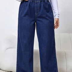Women's High Rise Wide Leg Jeans