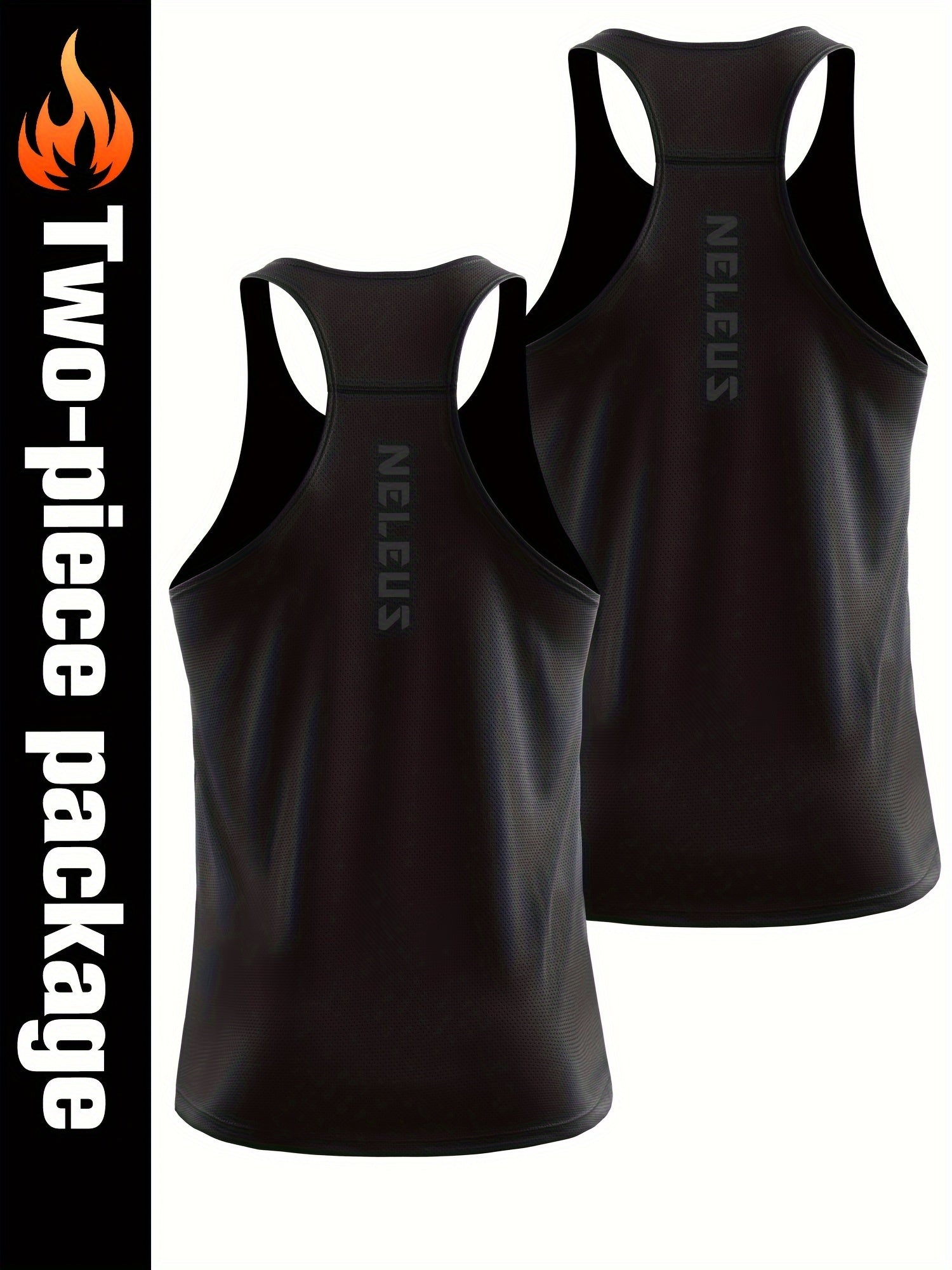 Men's Quick Dry Tank Top Breathable Sleeveless Shirt