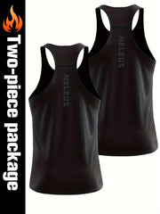 Men's Quick Dry Tank Top Breathable Sleeveless Shirt