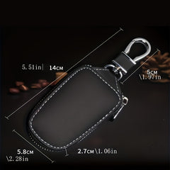Car Key Shell Simulated Leather Waist Hanging Key Bag