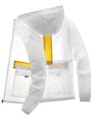Sun Protection Hooded Jacket for Couples - Perfect for Outdoor Activities