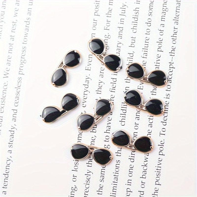 DIY Decorative Glasses Resin Accessories for Headwear and Jewelry