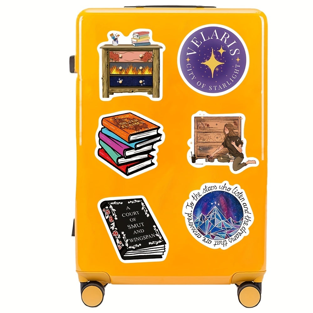 60pcs Inspirational Quotes Waterproof Stickers for Notebooks Computers Phones