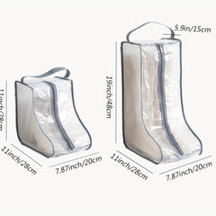 Portable Tall Boots Shoe Organizer for Ladies, Home Storage & Travel