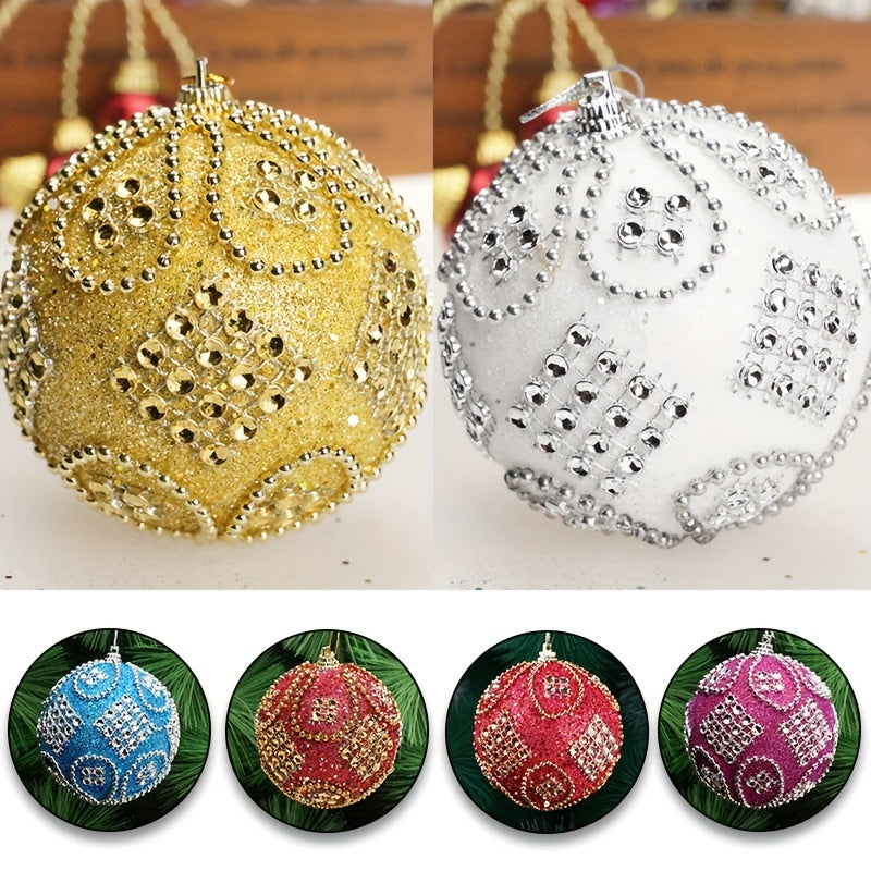 Christmas Diamond Bead Chain & High-end Foam Ball Decoration