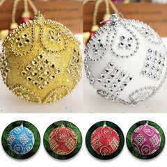 Christmas Diamond Bead Chain & High-end Foam Ball Decoration