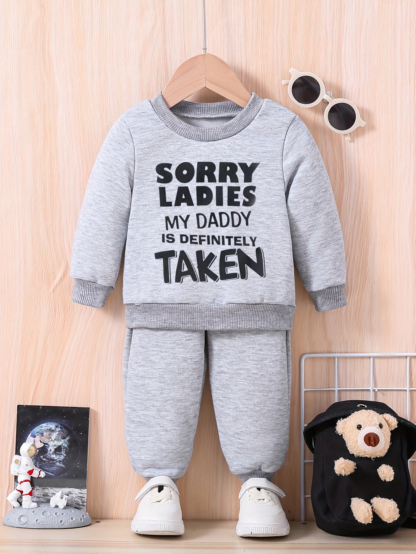 Infant Baby Trousers Long Sleeve Sweatshirt Set