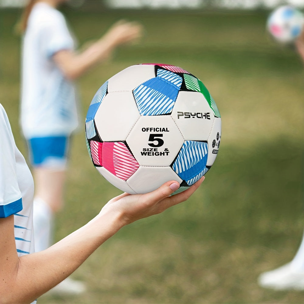 Durable Standard Size 5 Football for Outdoor Training
