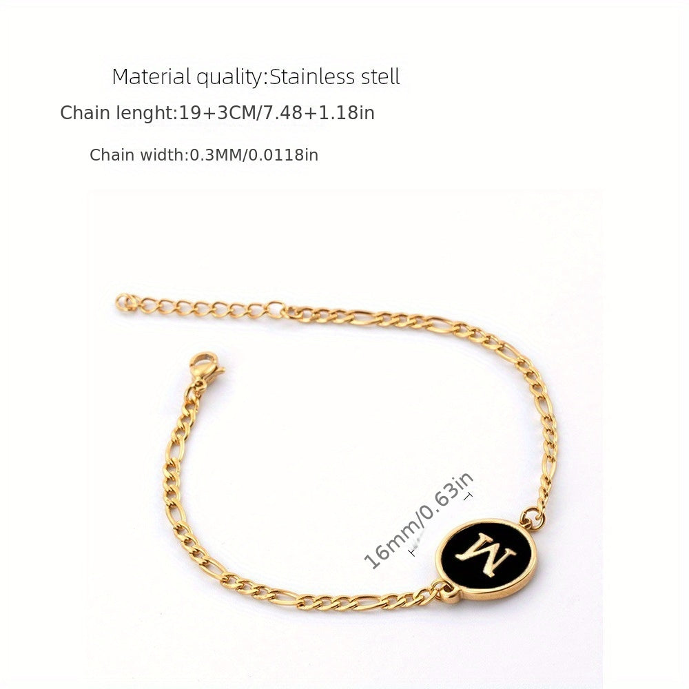 1pc ID Letter Charm Cup Handle Decorative Pendant Accessory