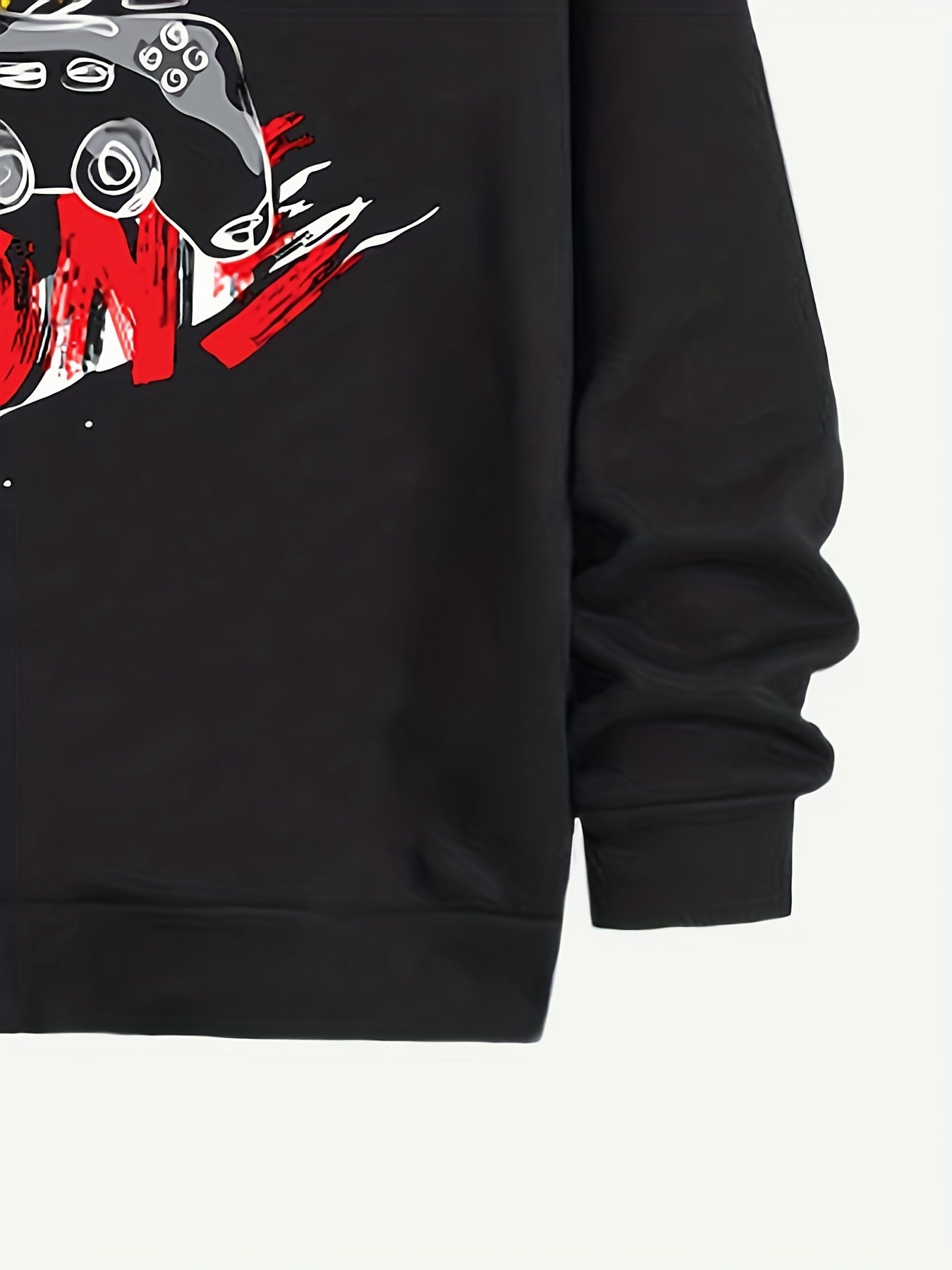 Boys GAME ON Letter Print Pullover Sweatshirt